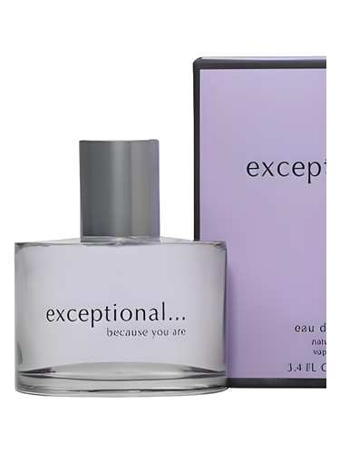 Exceptional Because You Are For Women Exceptional Parfums
